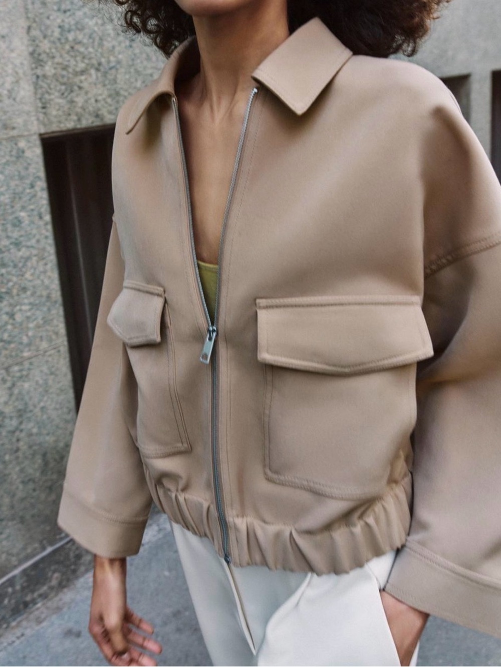 Zara Lapel Jacket size M - Picture 3 of 8